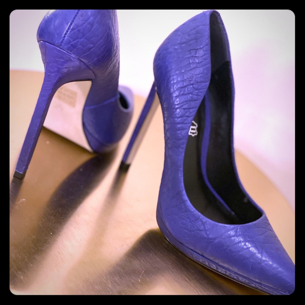 Blue Aldo heels